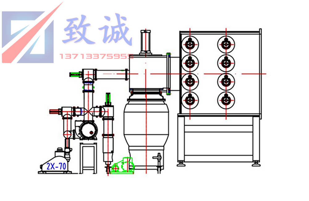 五金专用离子镀膜机