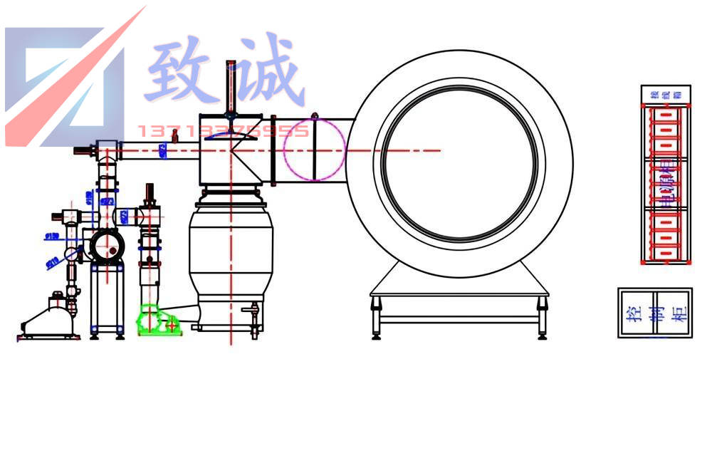 卧式离子镀膜设备